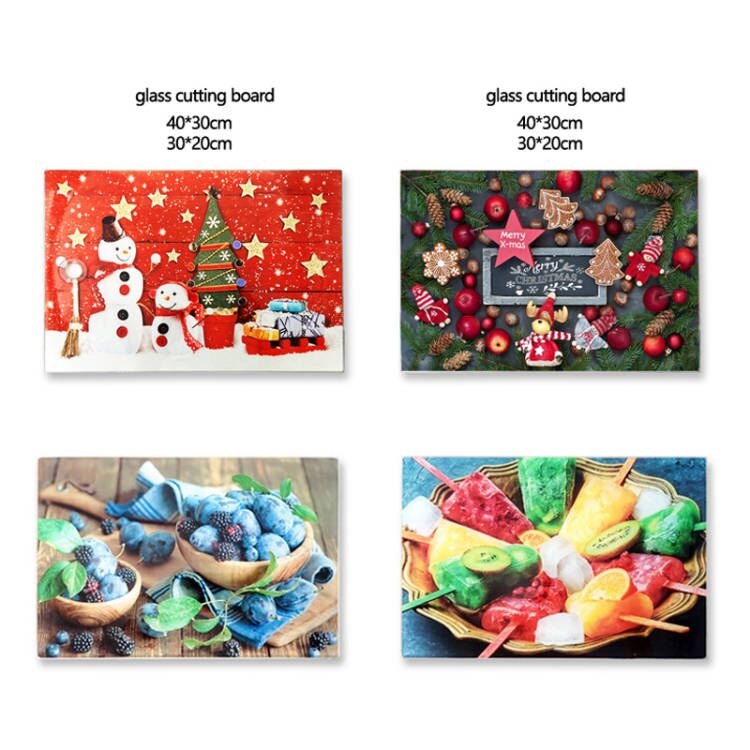 Tempered glass cutting board