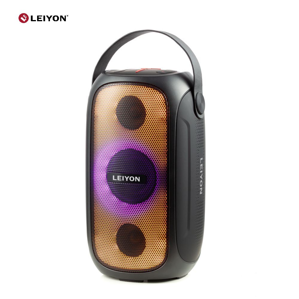 Portable Bluetooth speaker system with handle