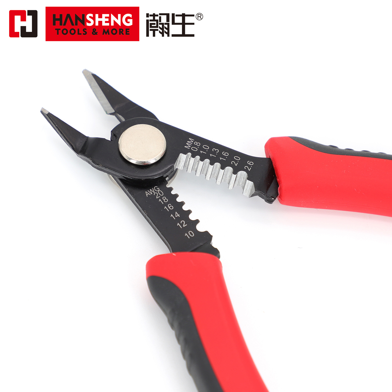 Wire stripping plier