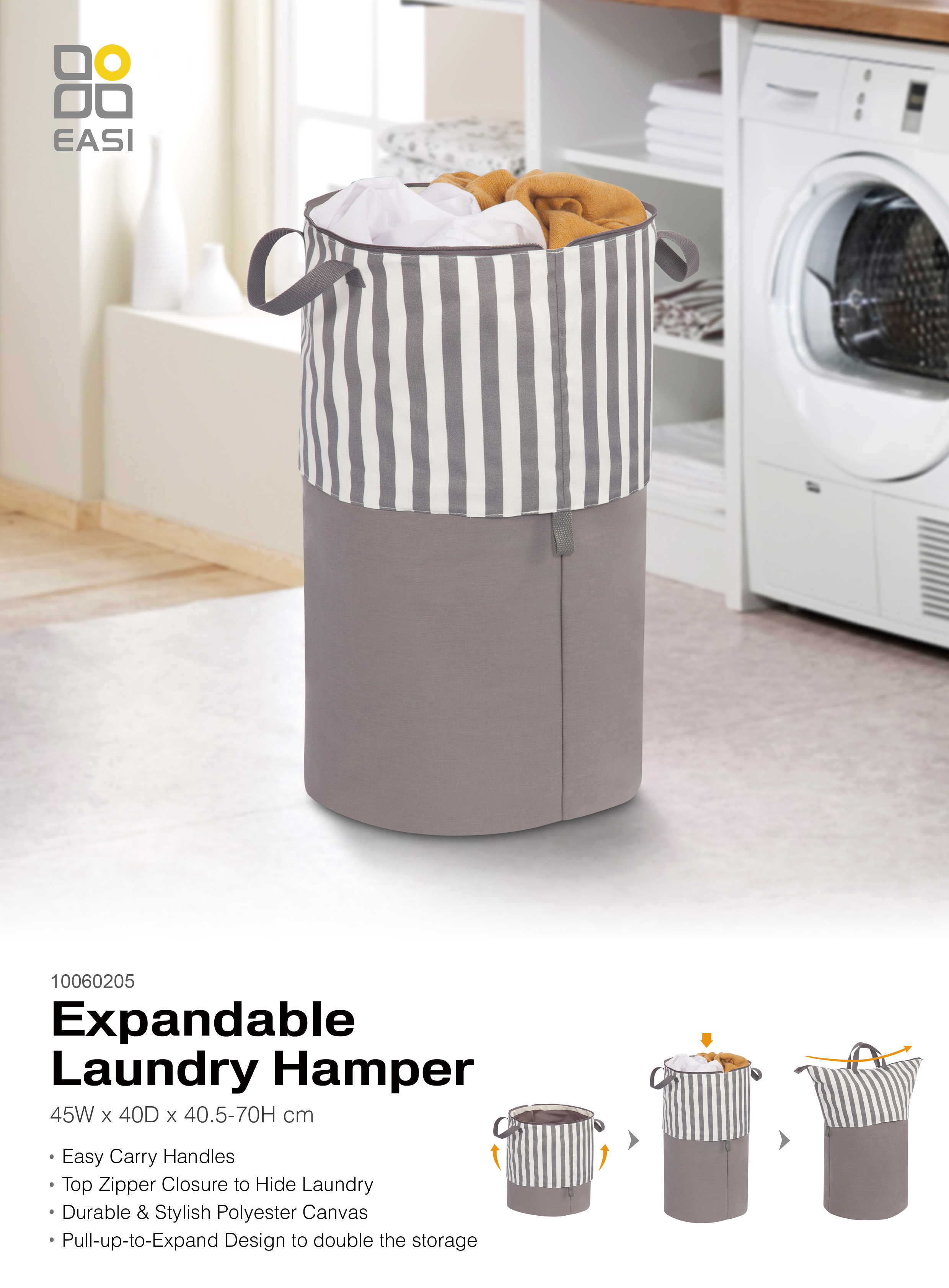 Expandable Laundry Hamper