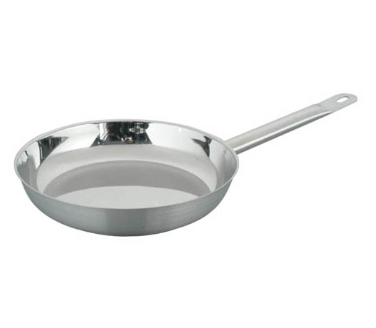 S/S Fry Pan(Single Handle)-Sandwich Bottom