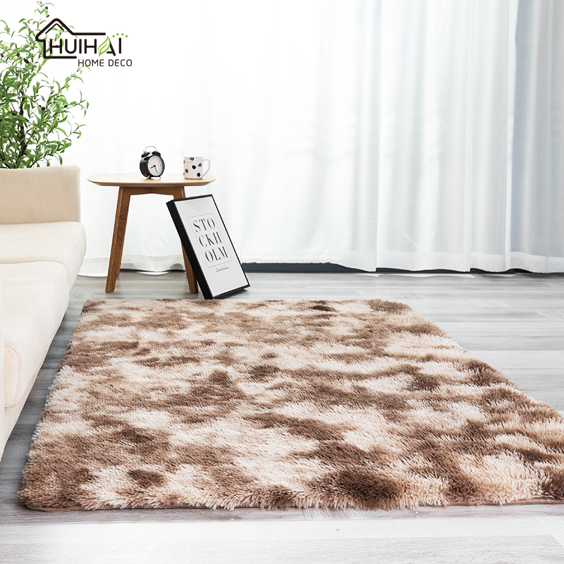 PV shaggy carpet tie-dye carpet