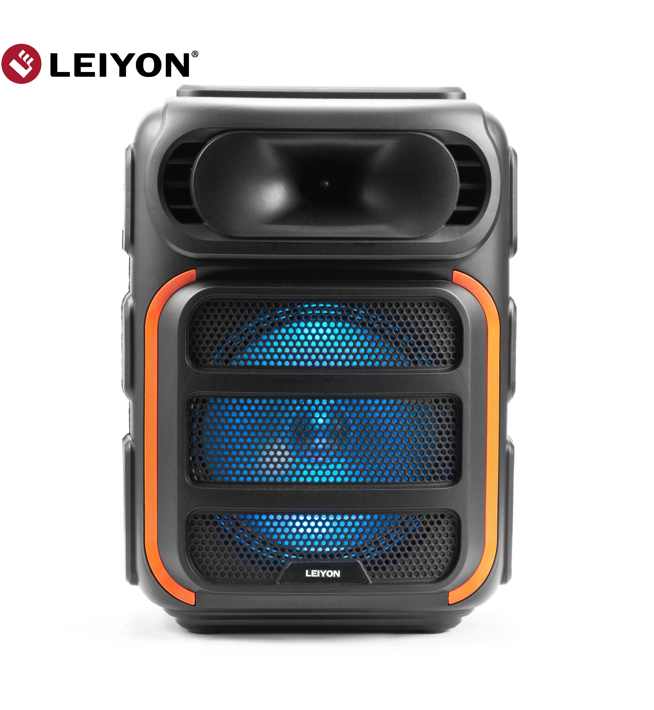 8 inch trolley outdoor party portable bluetooth speaker with led display