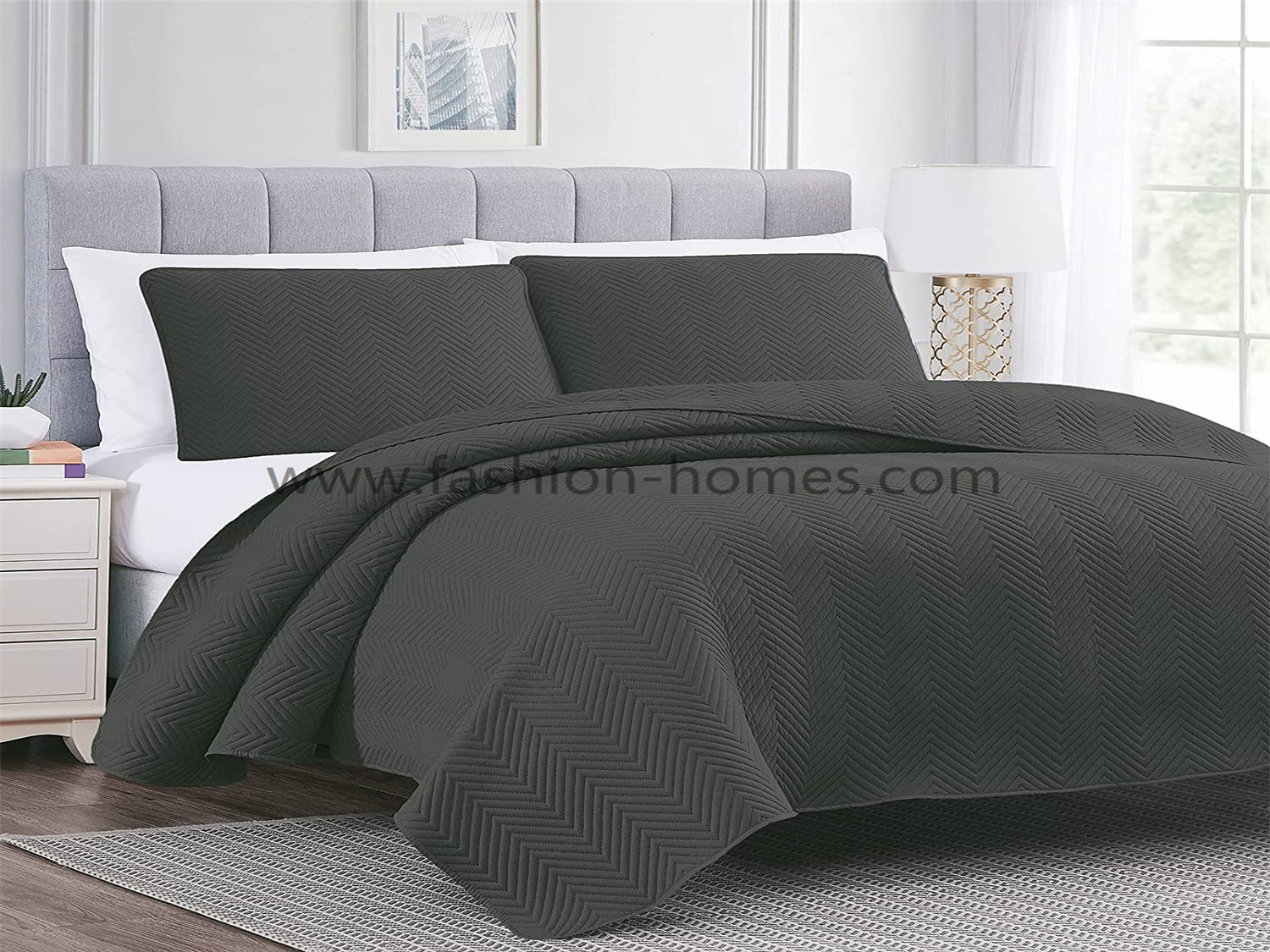 Zigzag shape Ultrasonic Summer quilts