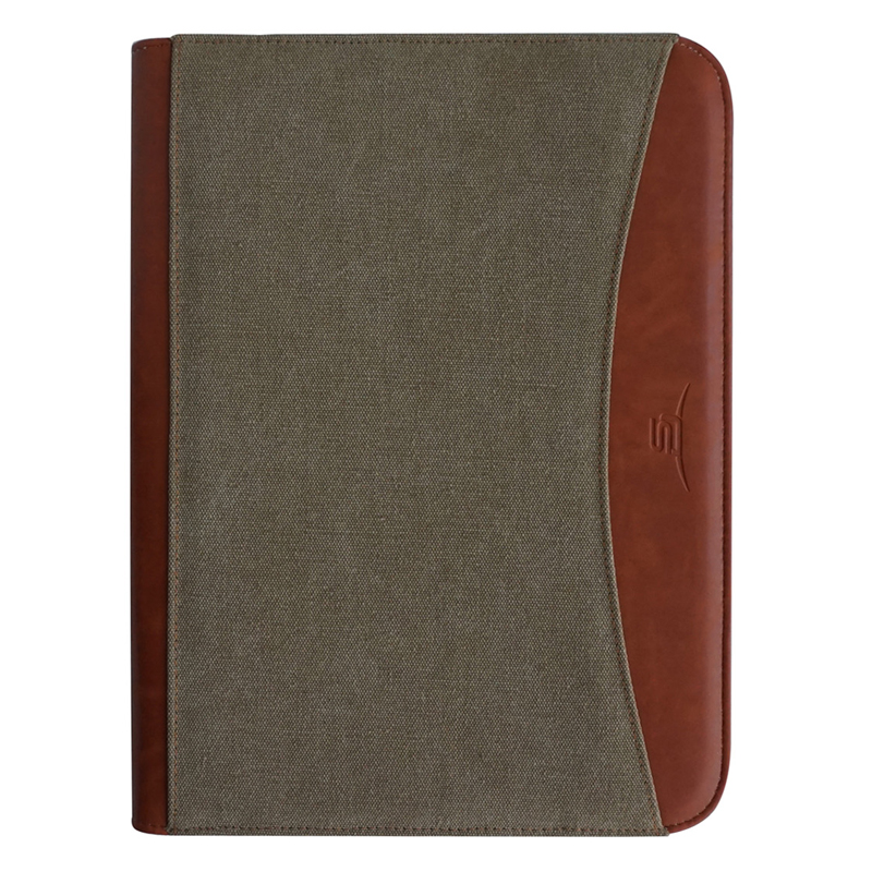 Custom a4 business zippered folders professional organizer document portfolio