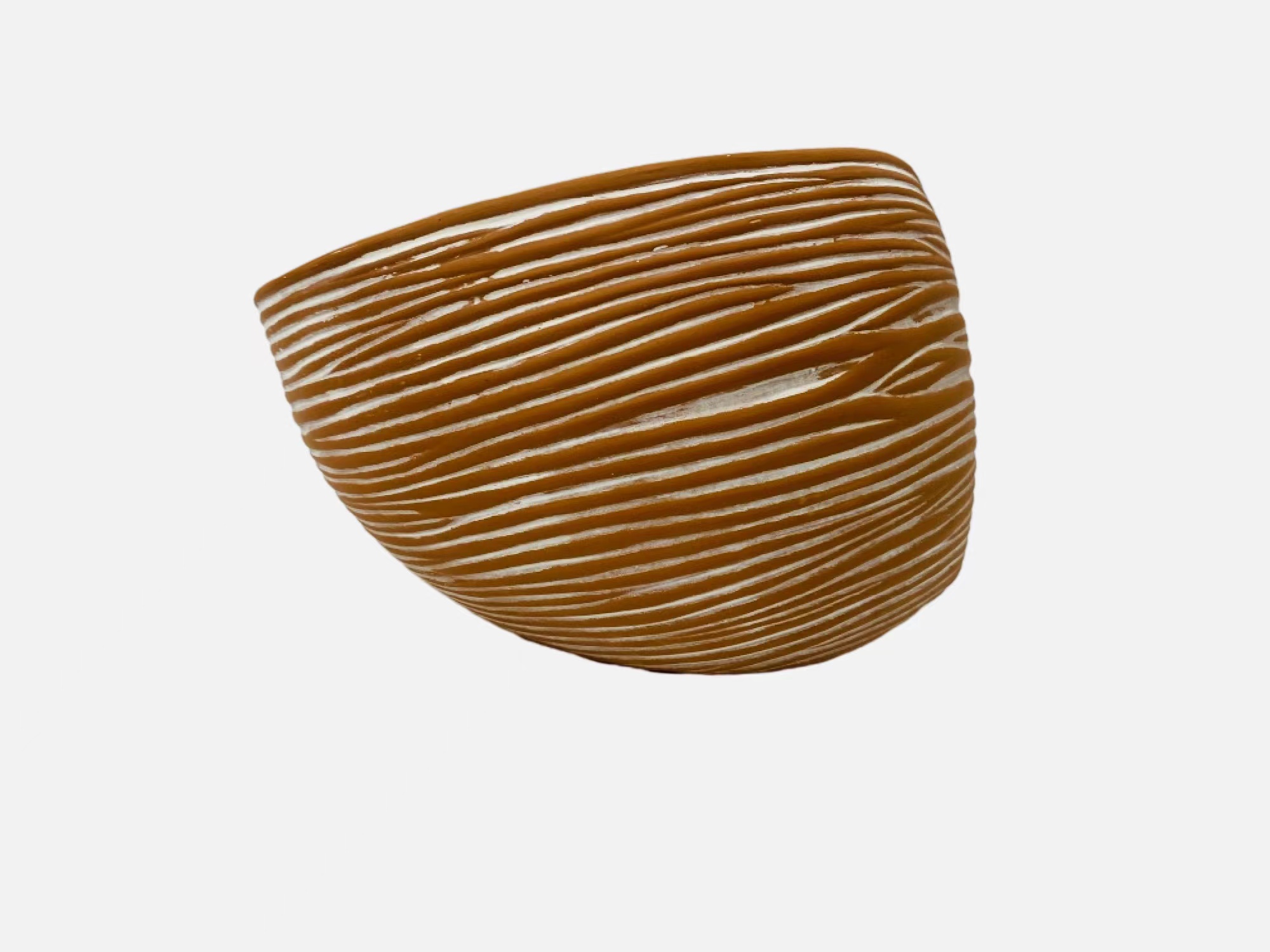 Red pottery flowerpot