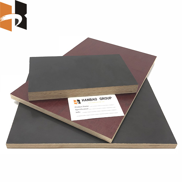 Film Faced Plywood with Hardwood Core