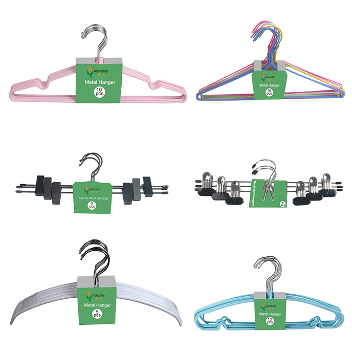 Metal hanger PVC metal hanger