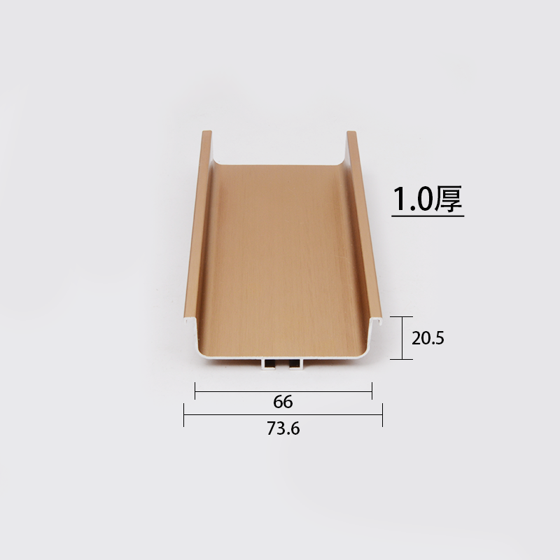 Furniture Hidden Cabinet Aluminum Handle