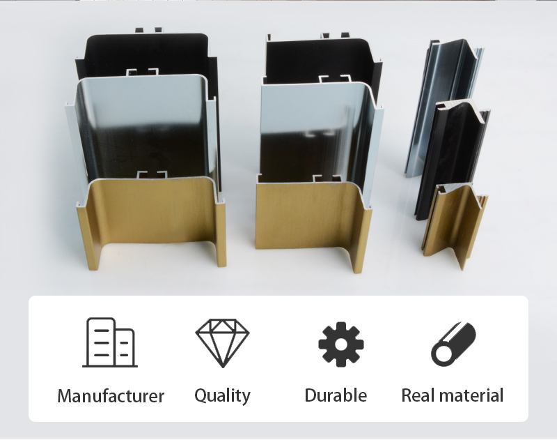 Cabinet Aluminum Handles Hidden Handles
