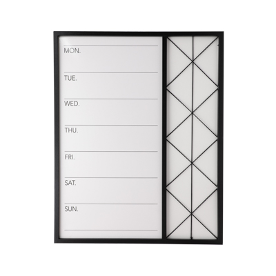 Weekly Dry Erase Combination Board