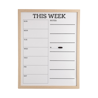 Magnetic weekly Board