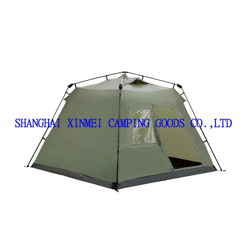 4 Person Outdoor Family Tent Automatic Setting Up With Tent Accessory Pegs Guyline