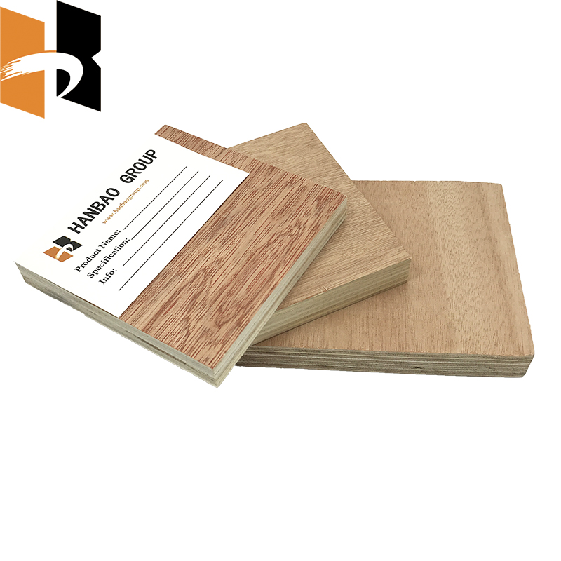 Teak Red Oak Bintangor Okoume Sapele Birch Pine Faced Plywood Commercial plywood