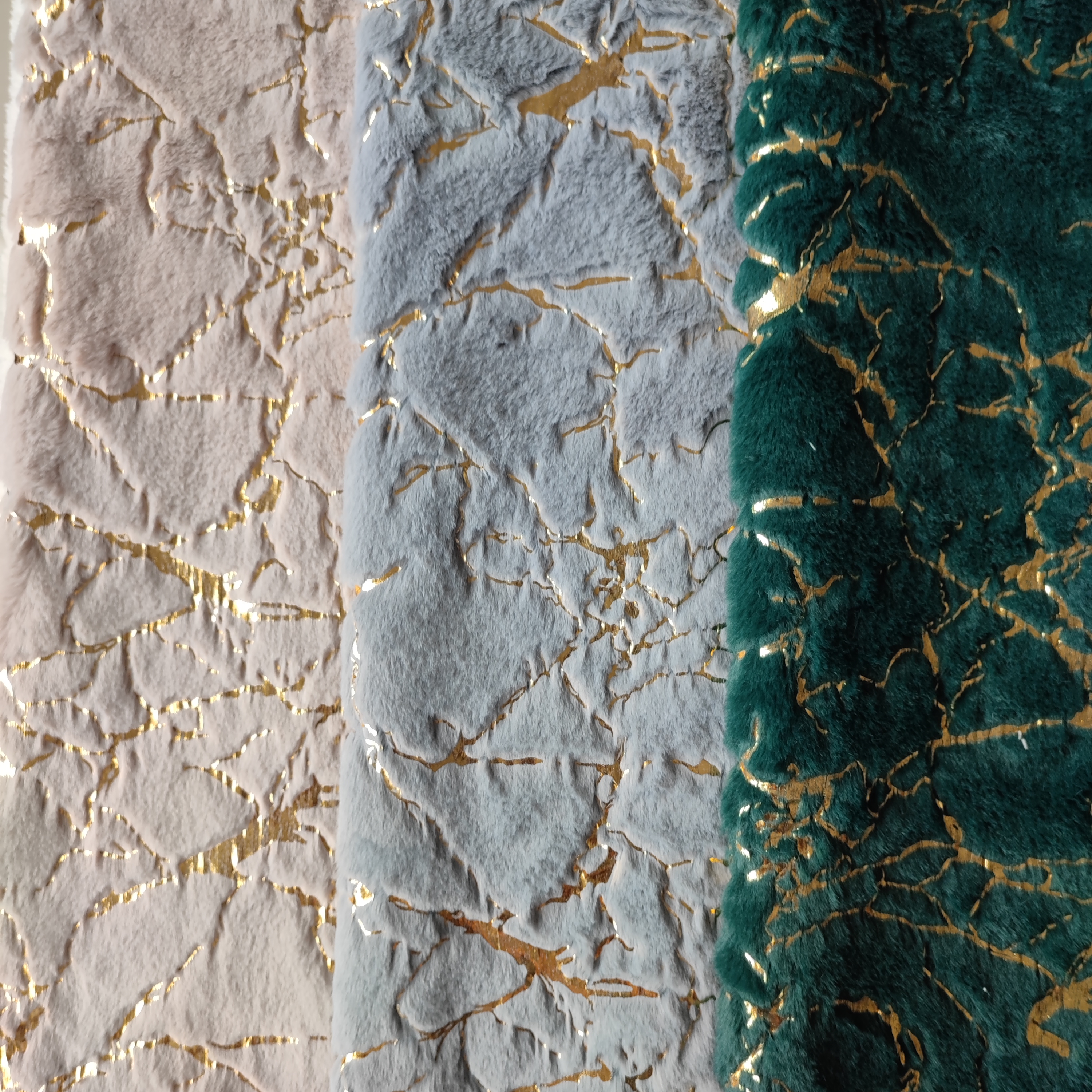 Gold Foiled Flannel