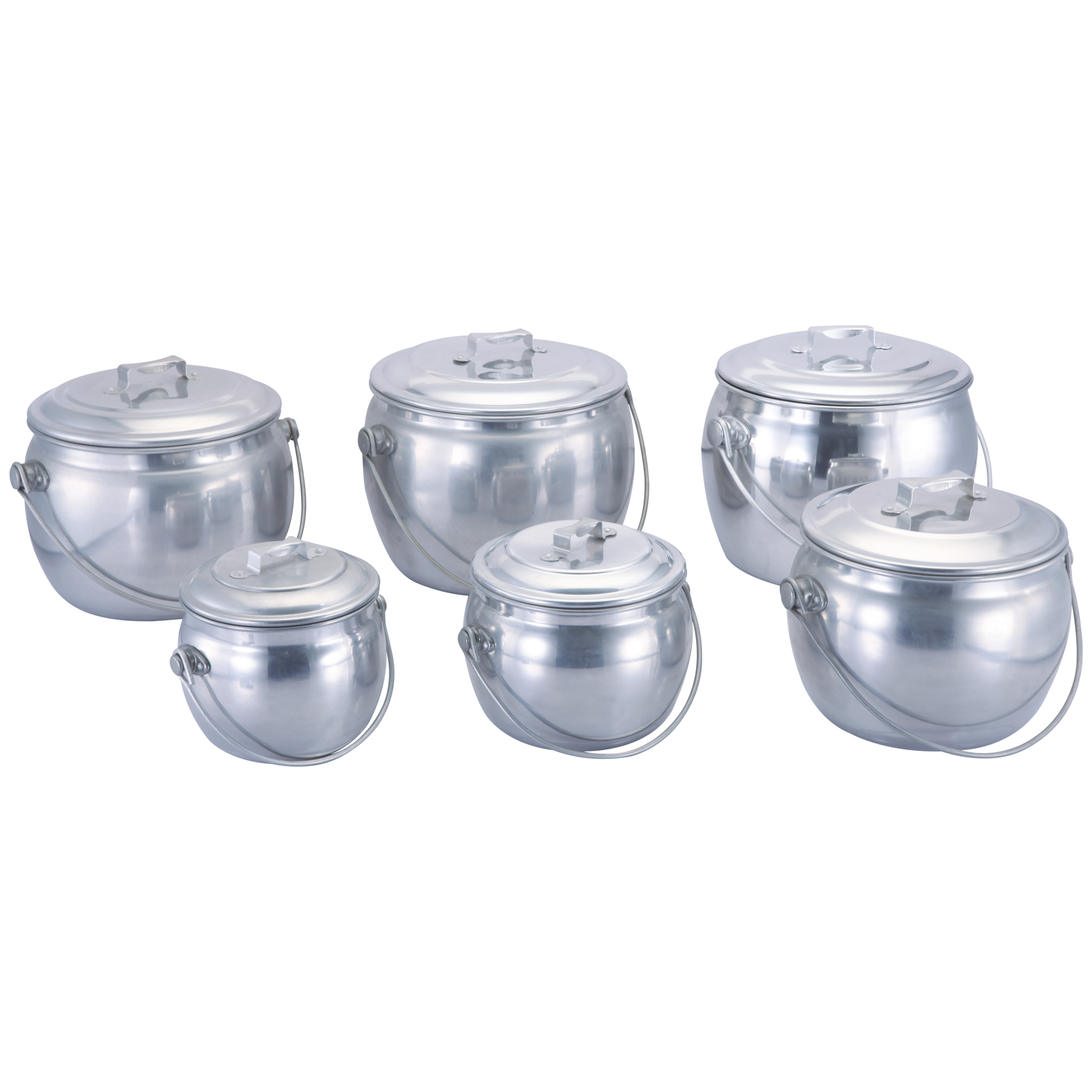 16-36cm Aluminium Belly Pot,Polishing