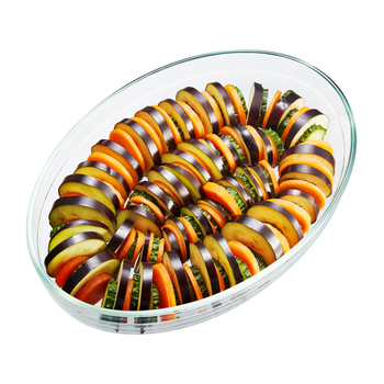 high borosilicate glass baking dish