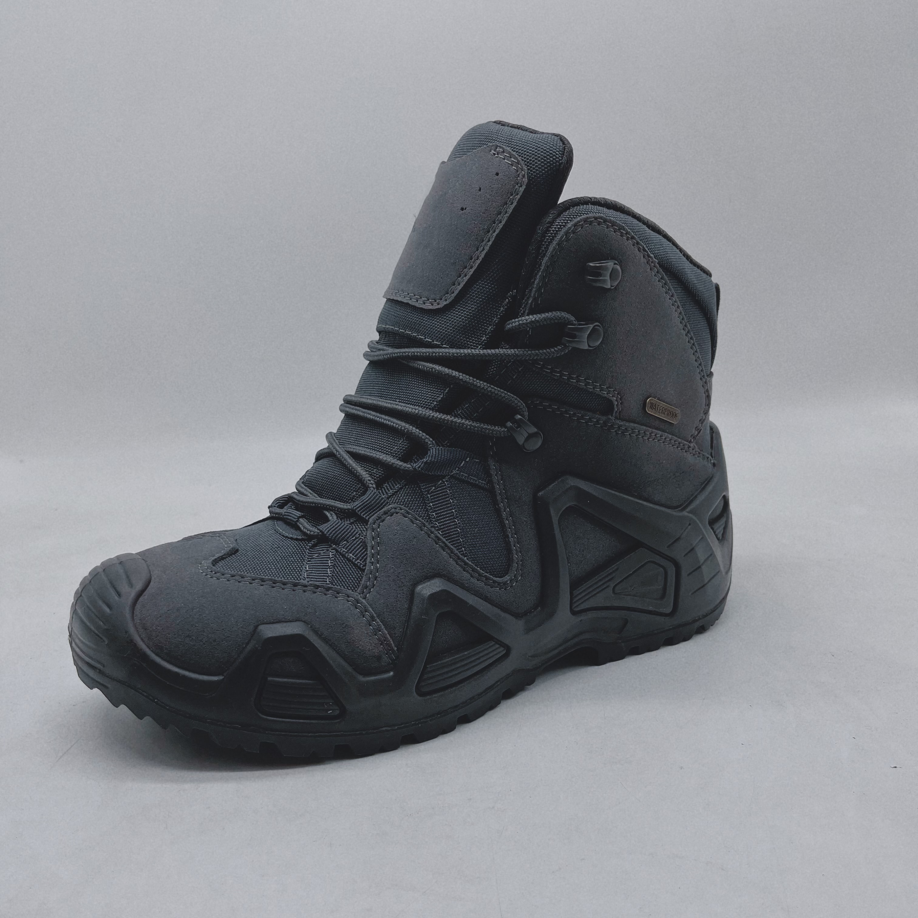 Men‘s middle cut waterproof tactical boot/ outdoor shoe /hiking shoe