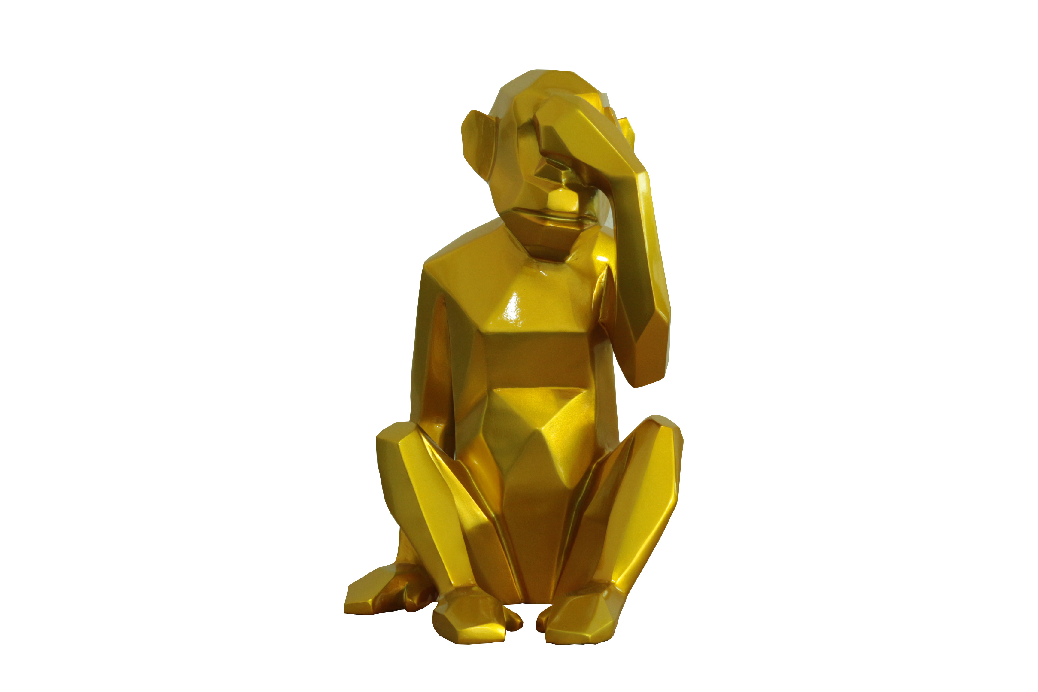 "No see" Momkey Sculpture