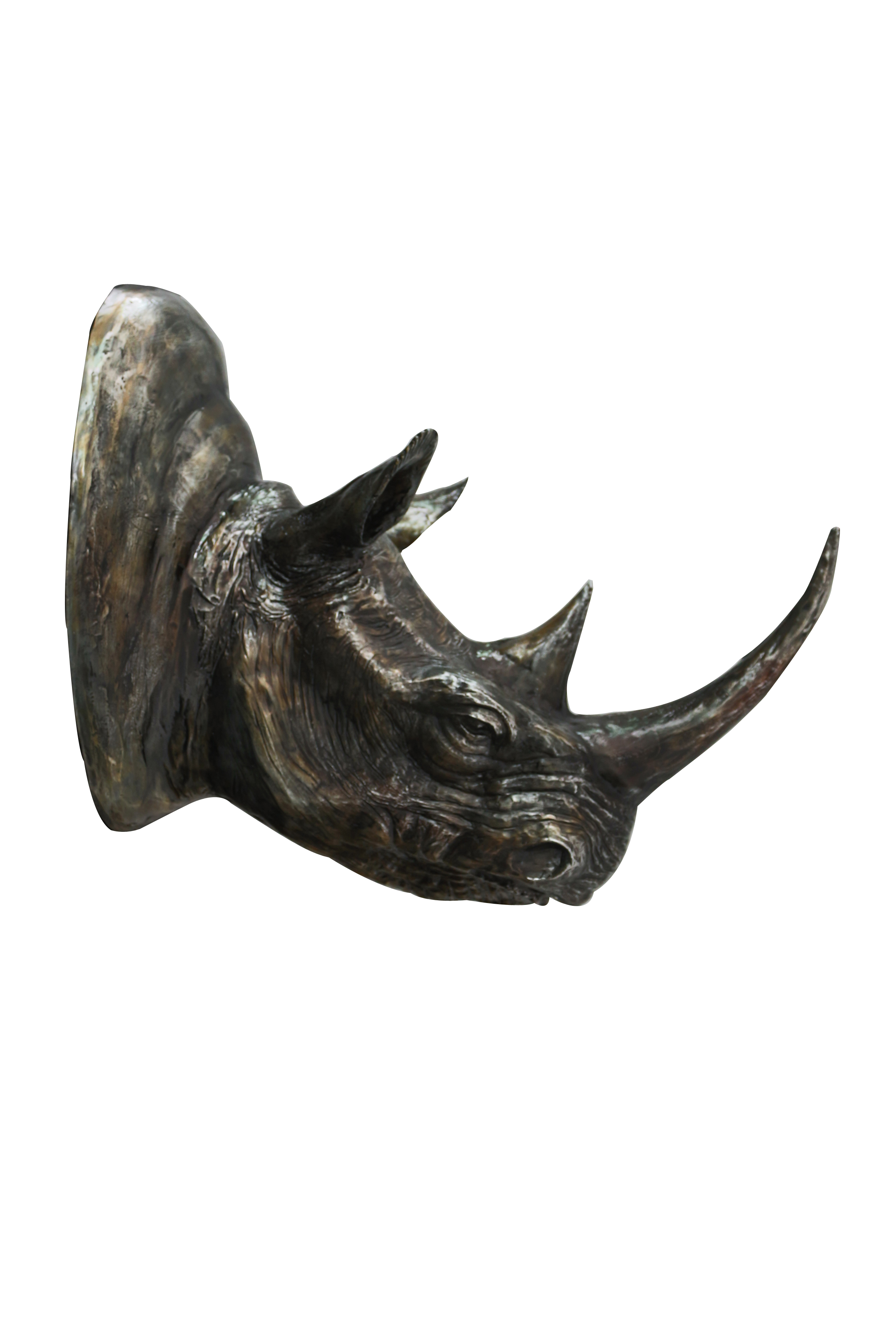 Sculpture/rhino head