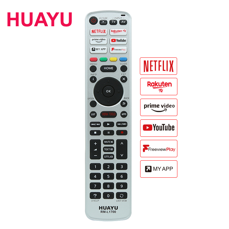 Universal Remote Control For Panasonic Tvs Rm-L1700