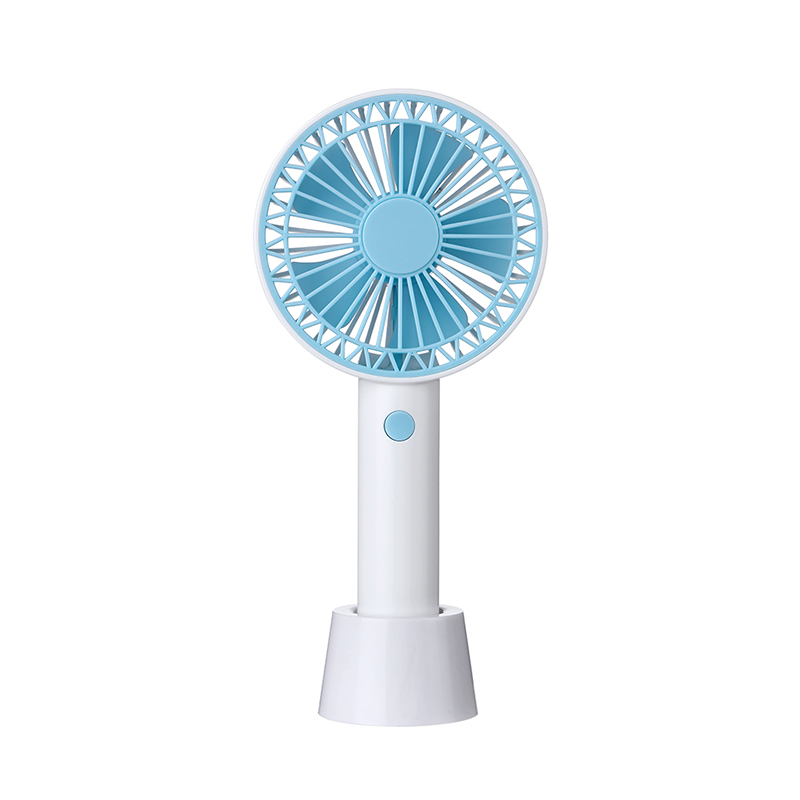 Small Handheld Cooling Rechargeable Desk Handle Electric Stand Desk USB Handheld Portable Mini Fan
