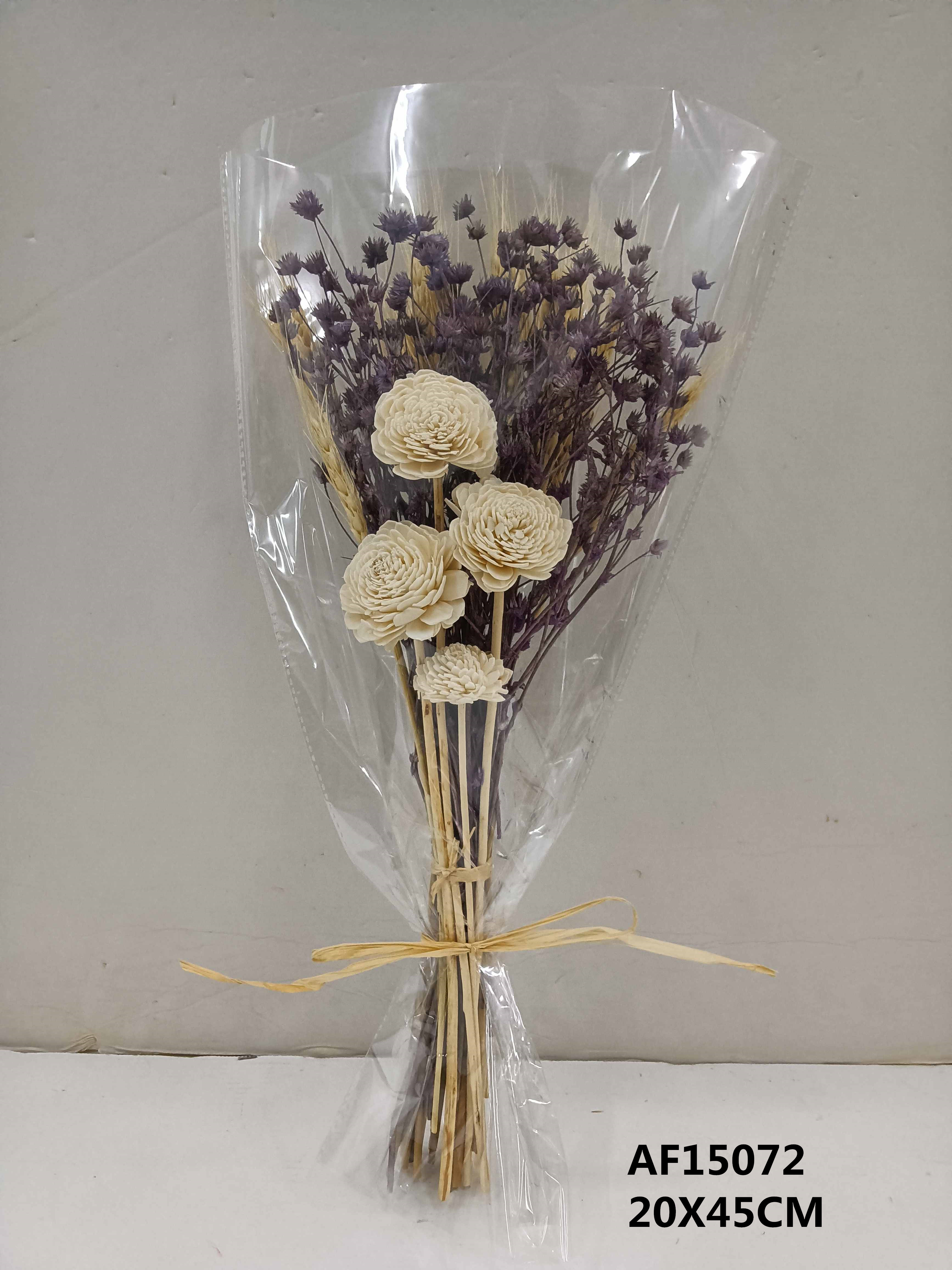 Dried Flowers In Bunch