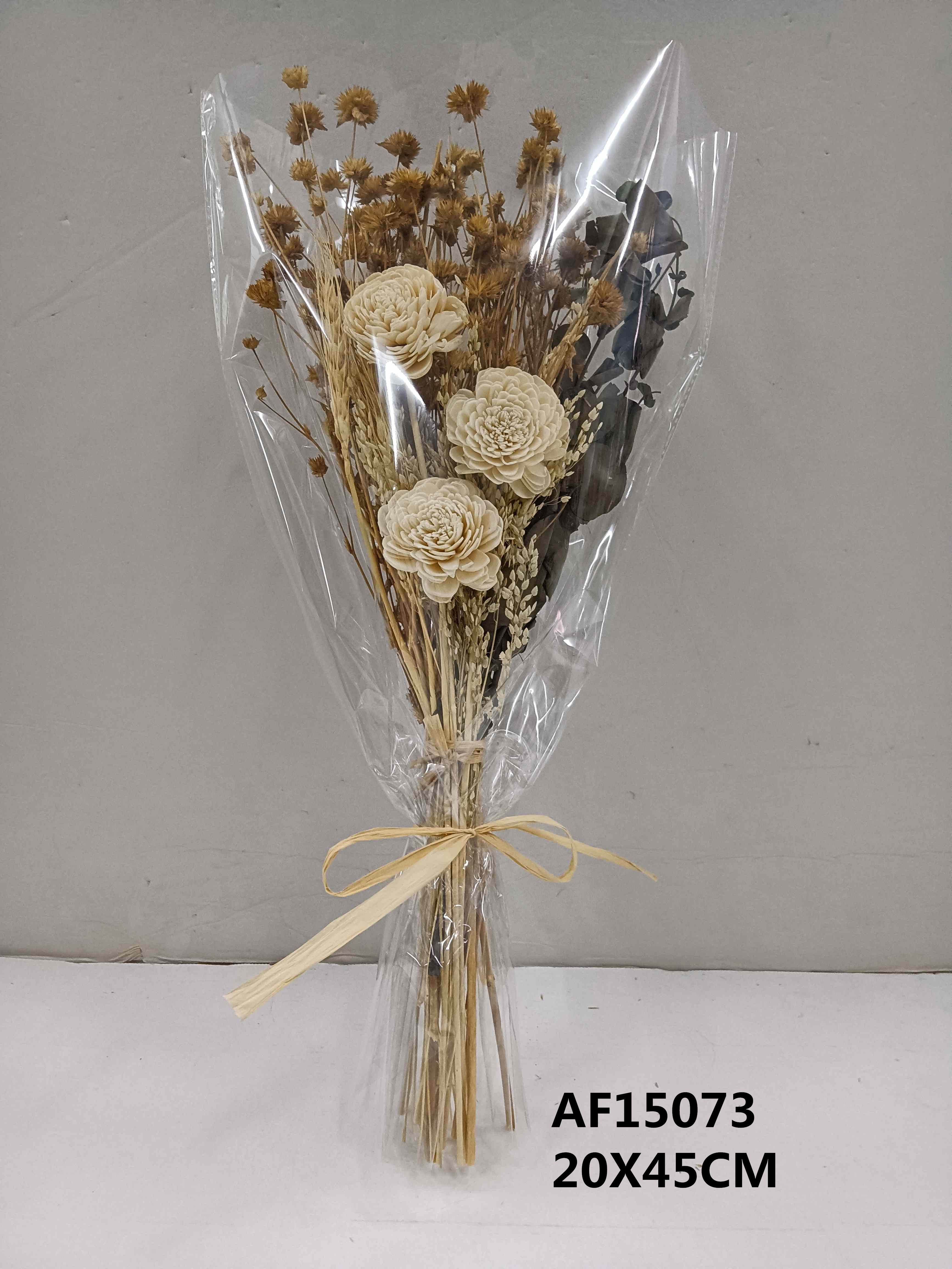 Dried Flowers In Bunch