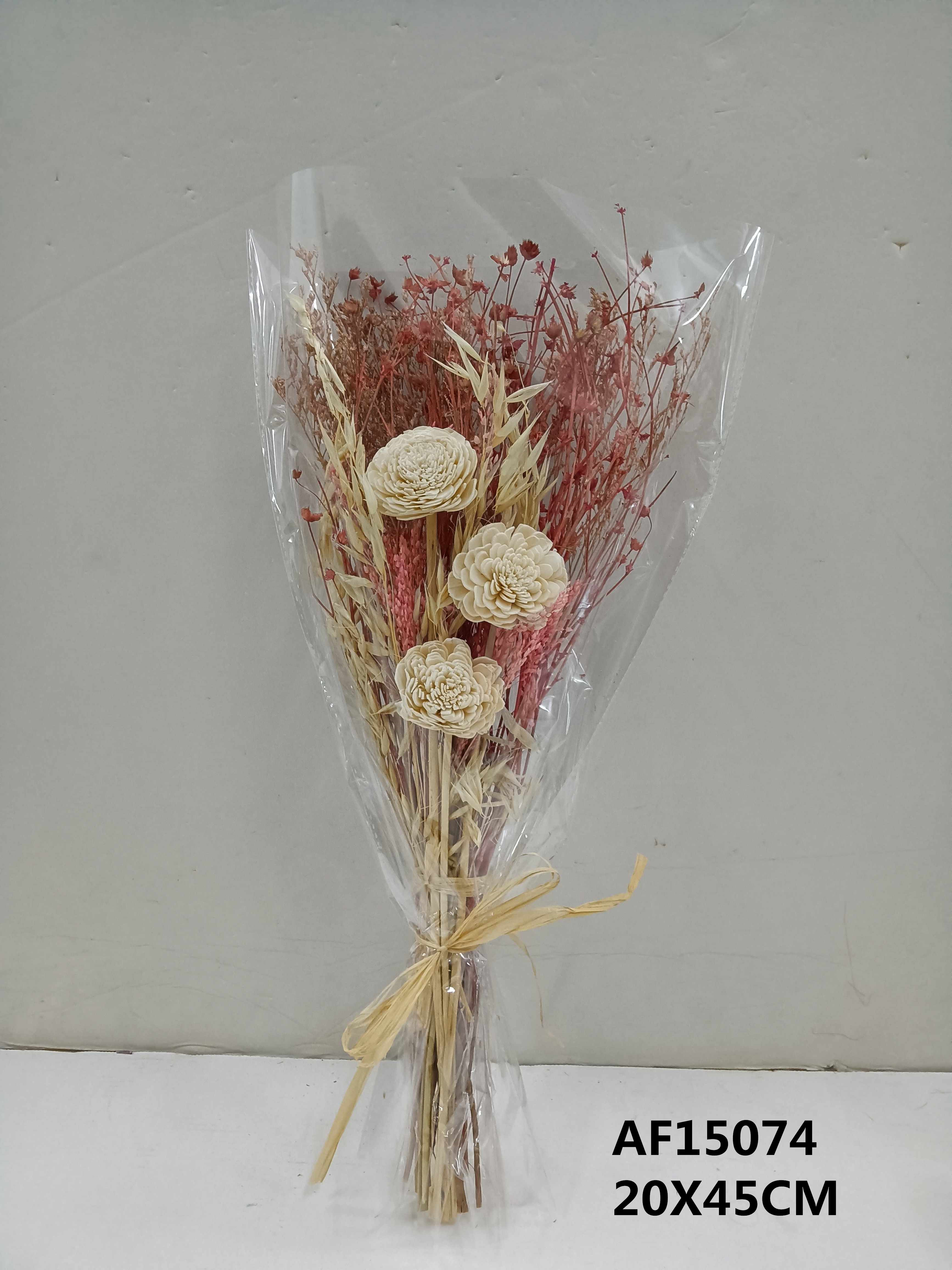 Dried Flowers In Bunch