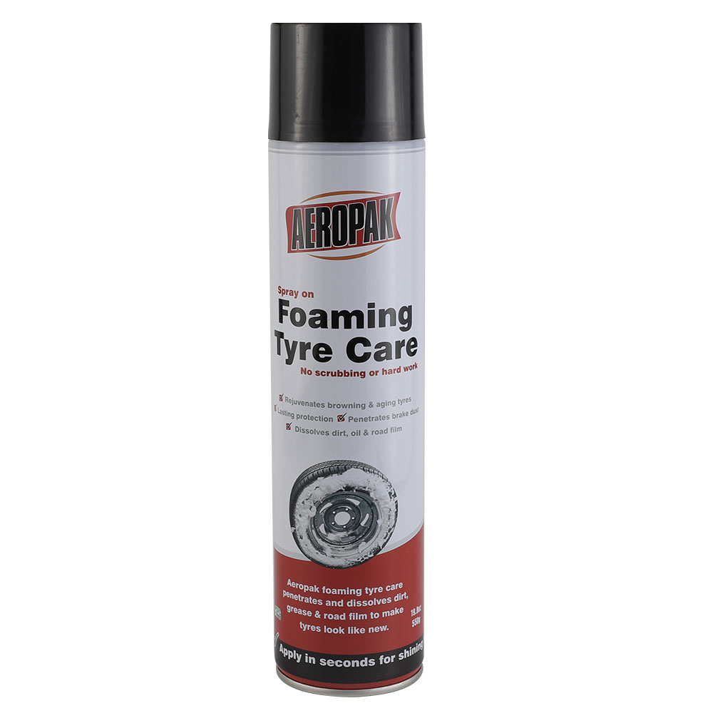 Aeropak 500ml Aerosol Limpadores Automotivos Tire Foam Cleaner Spray
