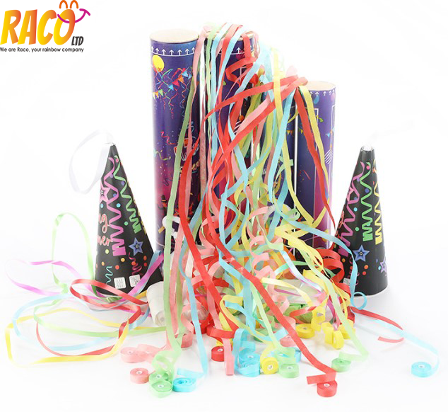 Hand Throw Streamers Confetti Poppers