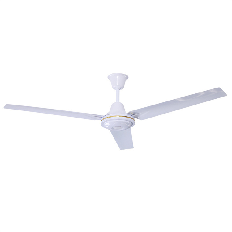 White tropical ceiling fan