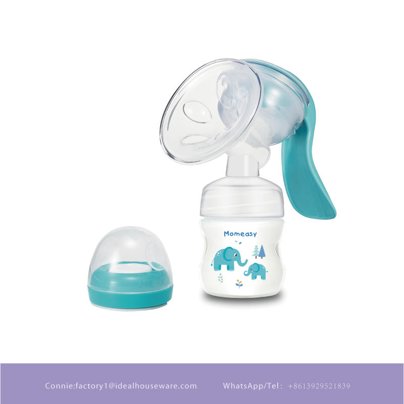 Manual breast pump
