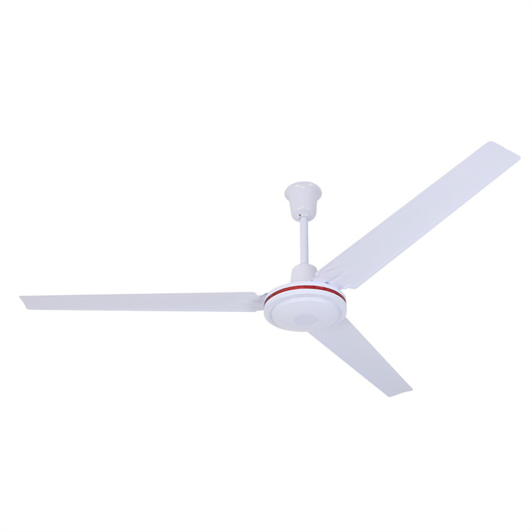 white commercial ceiling fan