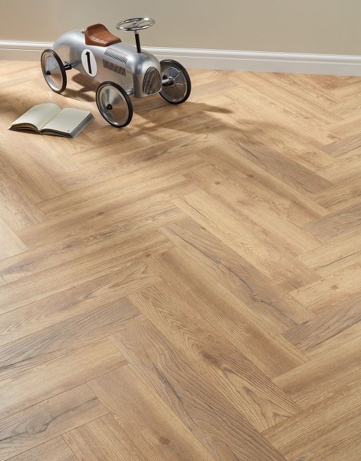 Herringbone laminate