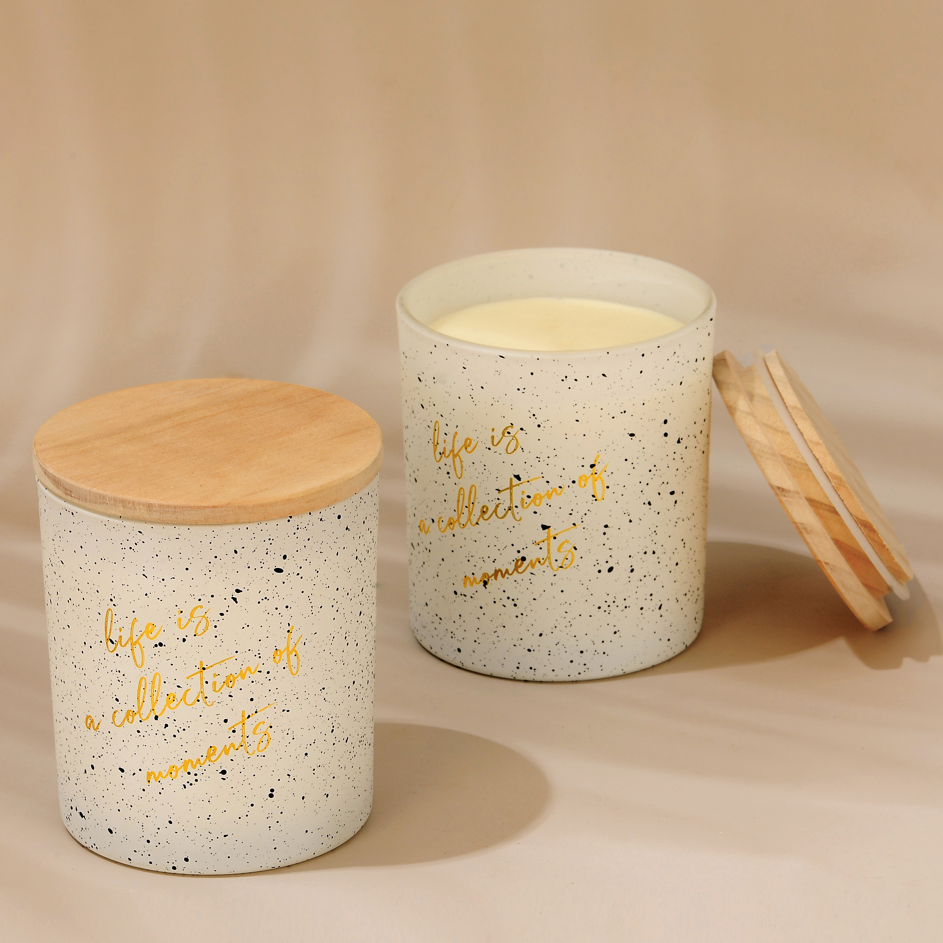 Customized scented candle