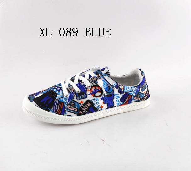 Patterned cloth injection women's shoes