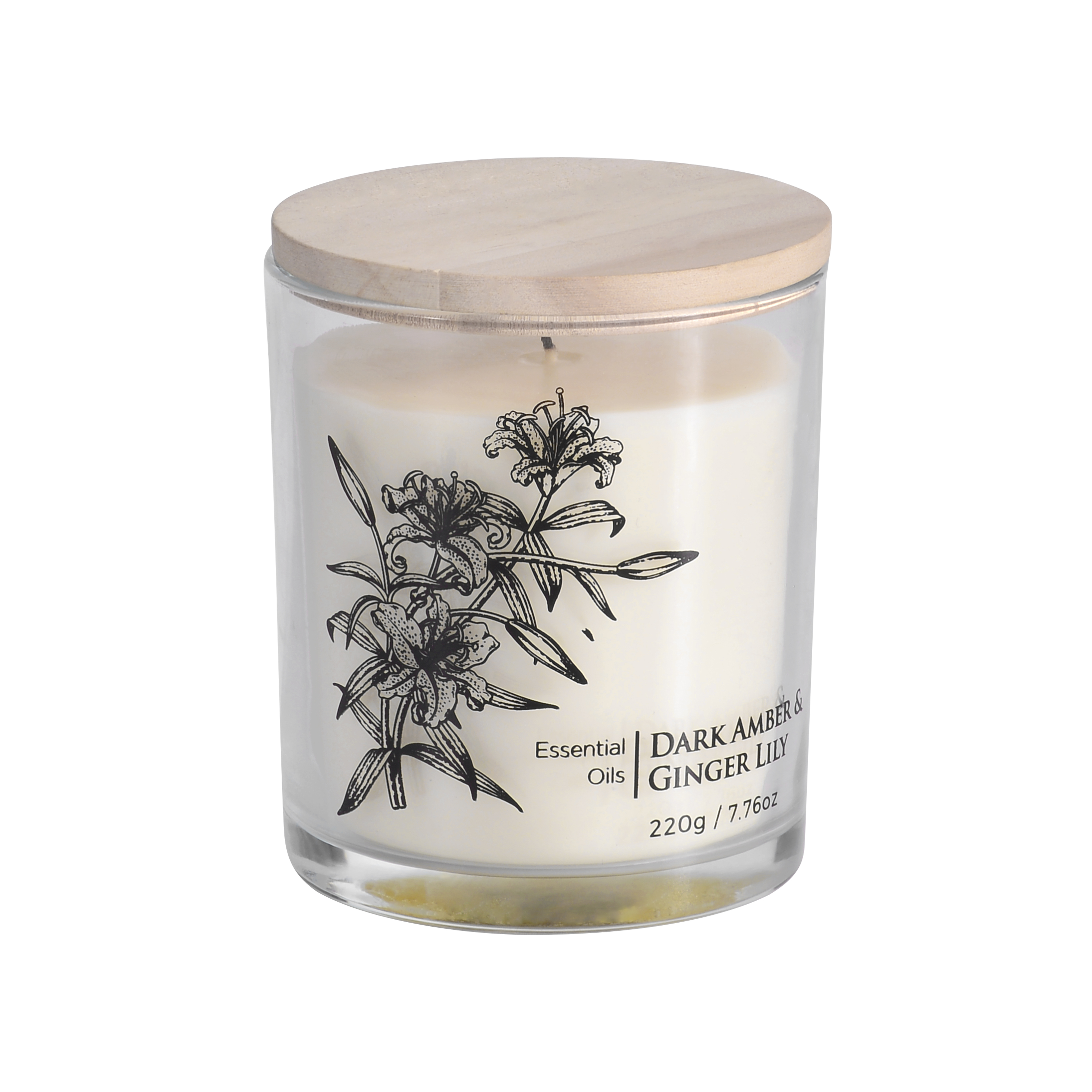 Customized scented candle