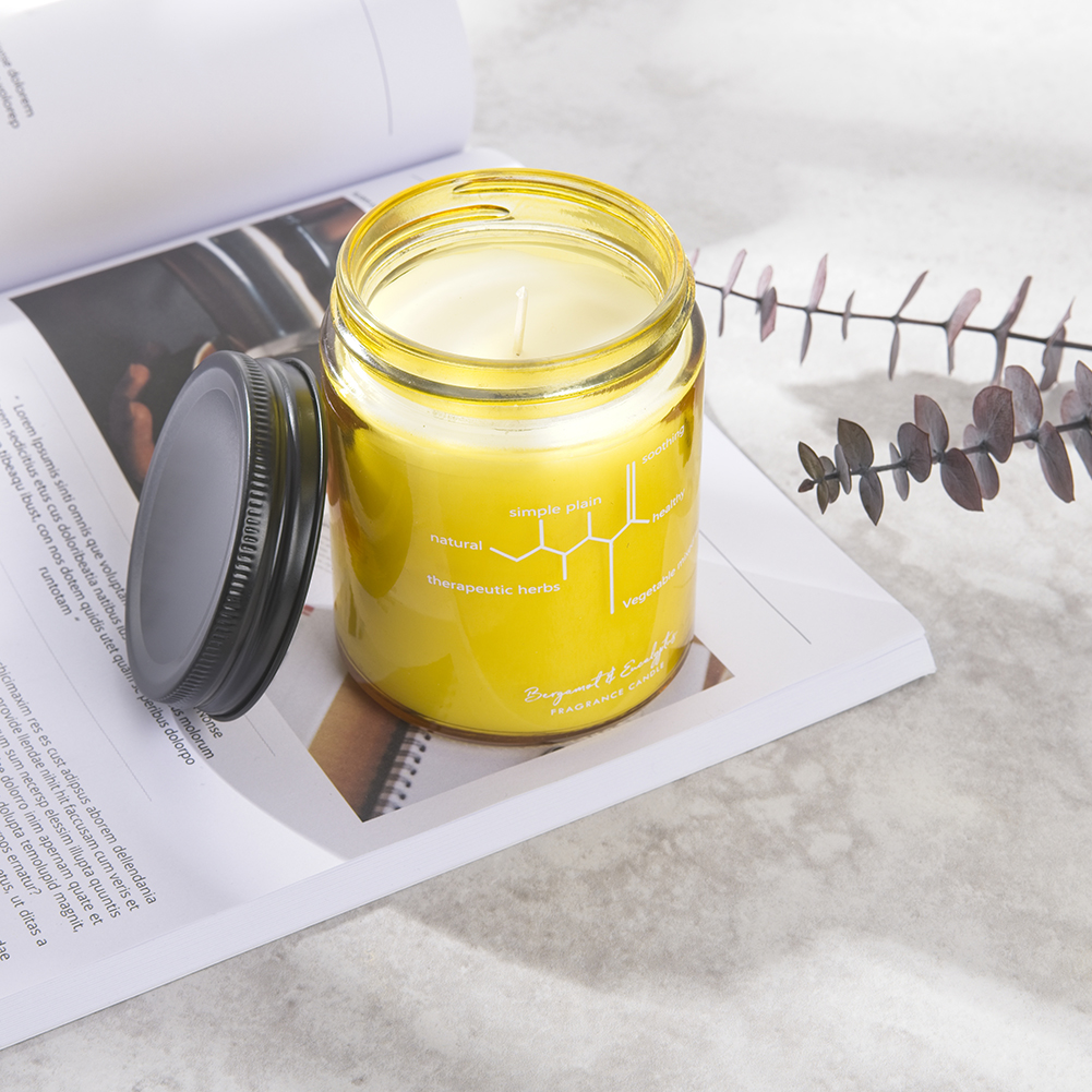 Customized scented candle
