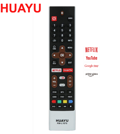 universal remote control for SKYWORTH TV RM-L1670