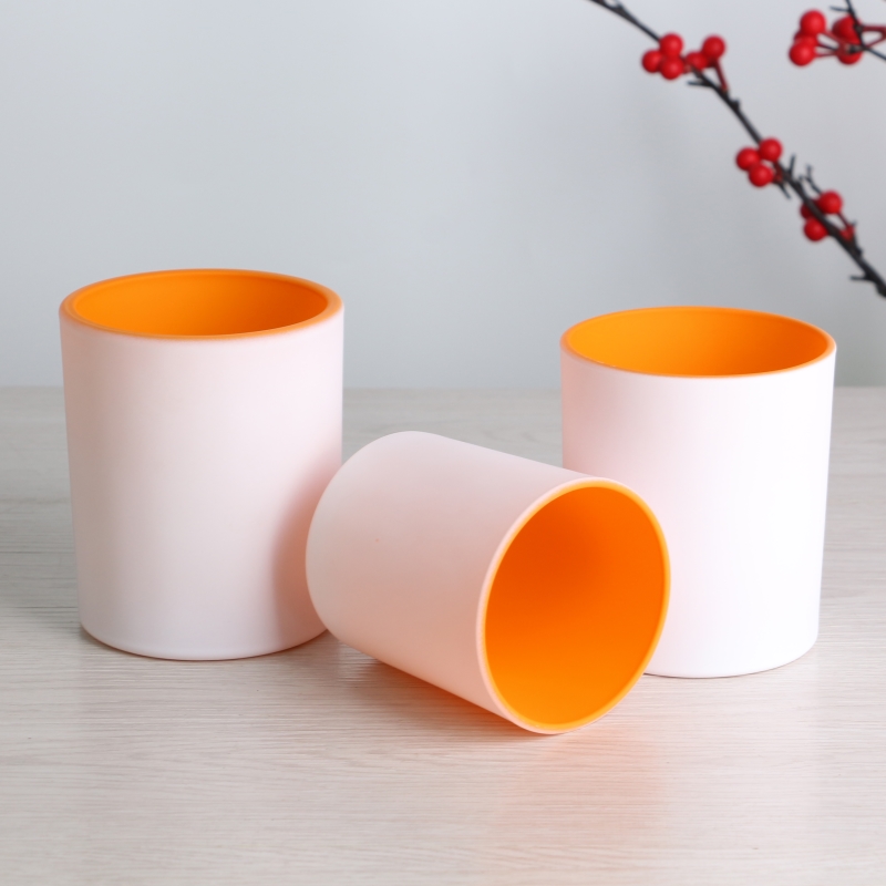 Empty Engraved Glass Candle Holders, Lanterns And Candle Jars For Candles With Top