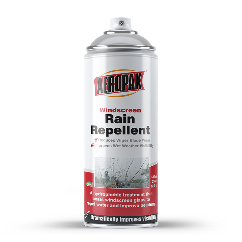 Aeropak 500ml Aerosol Car Window Windshield Glass Water Repellent Spray