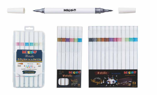 metallic marker