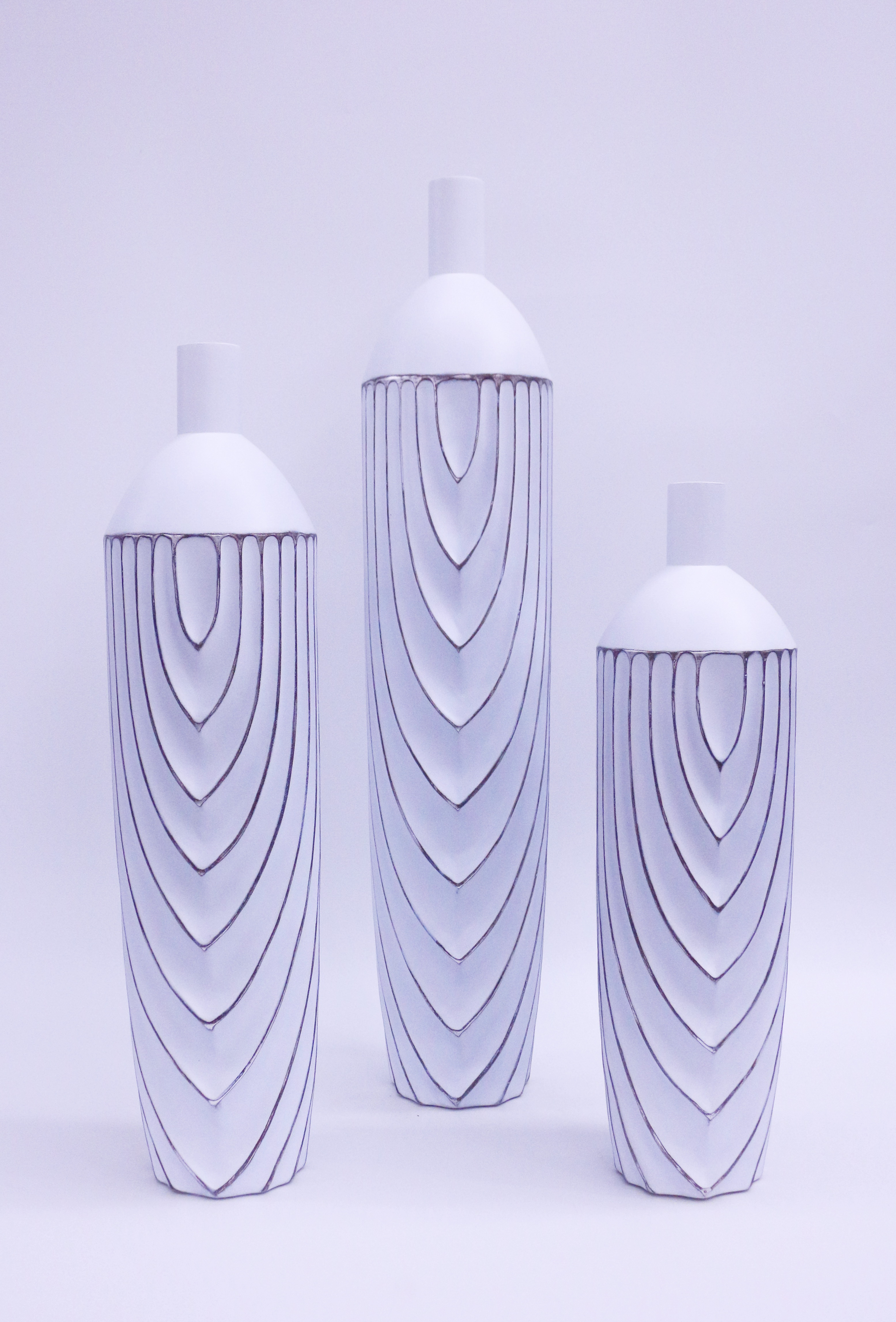 Polyresin vase