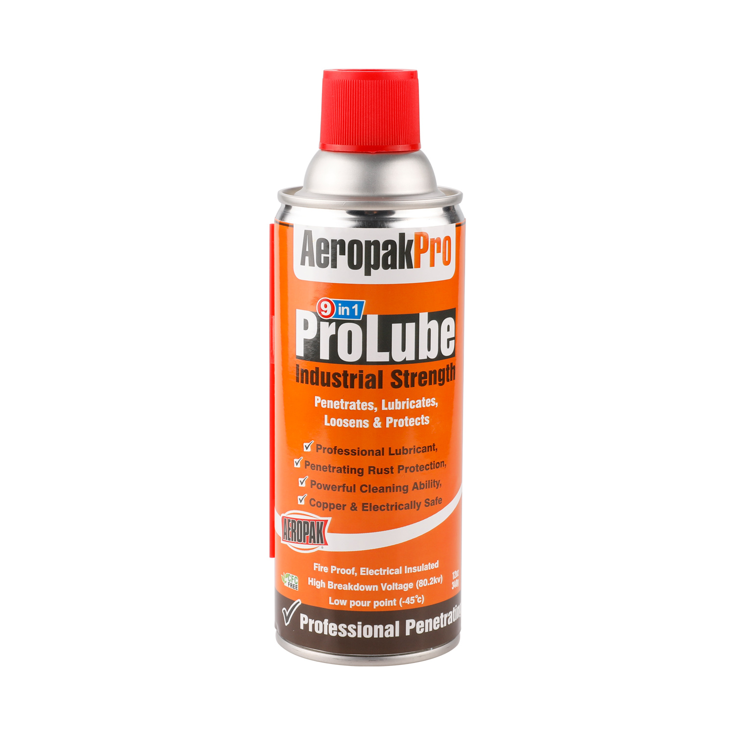 Aeropak 500ml Aerosol Multifunction Pro Lubricant Oil Spray