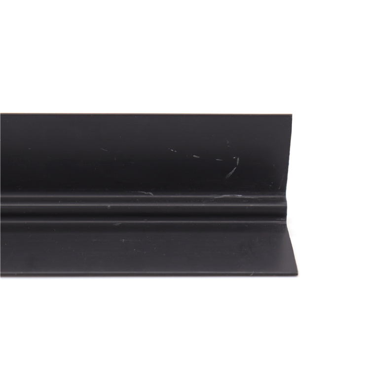 W shape hard pvc profile