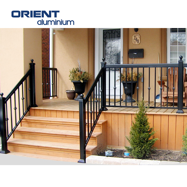 New Designs Customized Balcony Aluminium Stair Railing/ Aluminium Safety Handrail