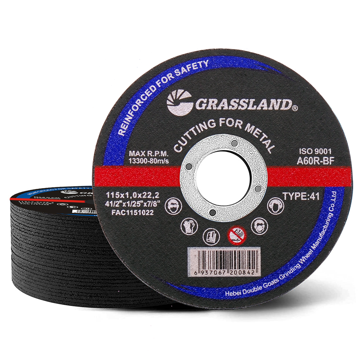 Grassland Cutting disc 115mm for angle grinder