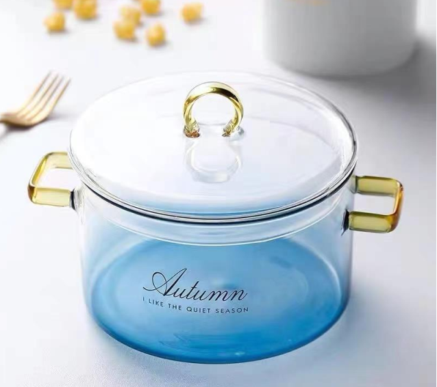 Glass pot