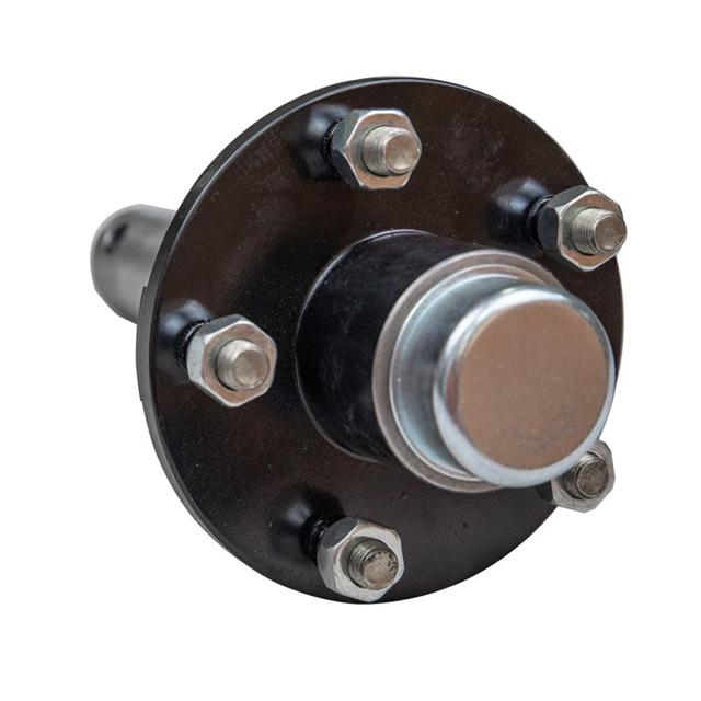 3.5 K Manufacturer Boat Trailer Axle Spindle With Hub Assembly